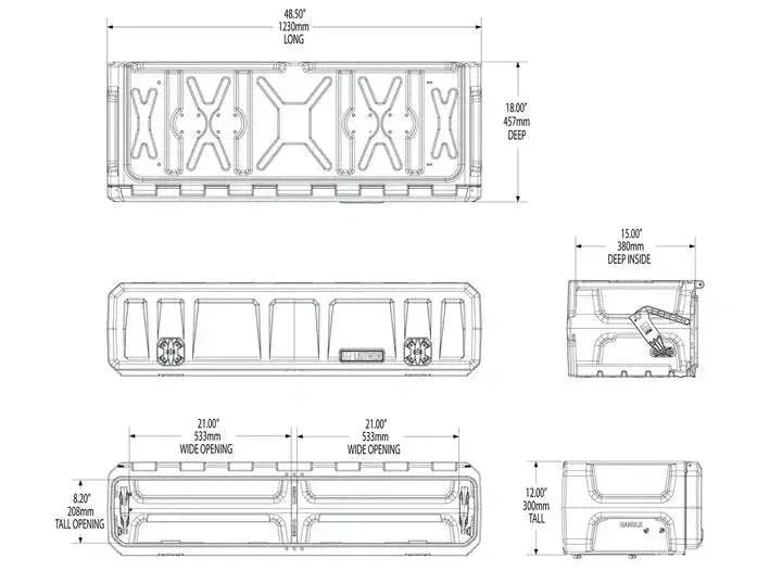 Grenadier Roof Rack GearPOD : ACS Roof Platform Rack - Image 3