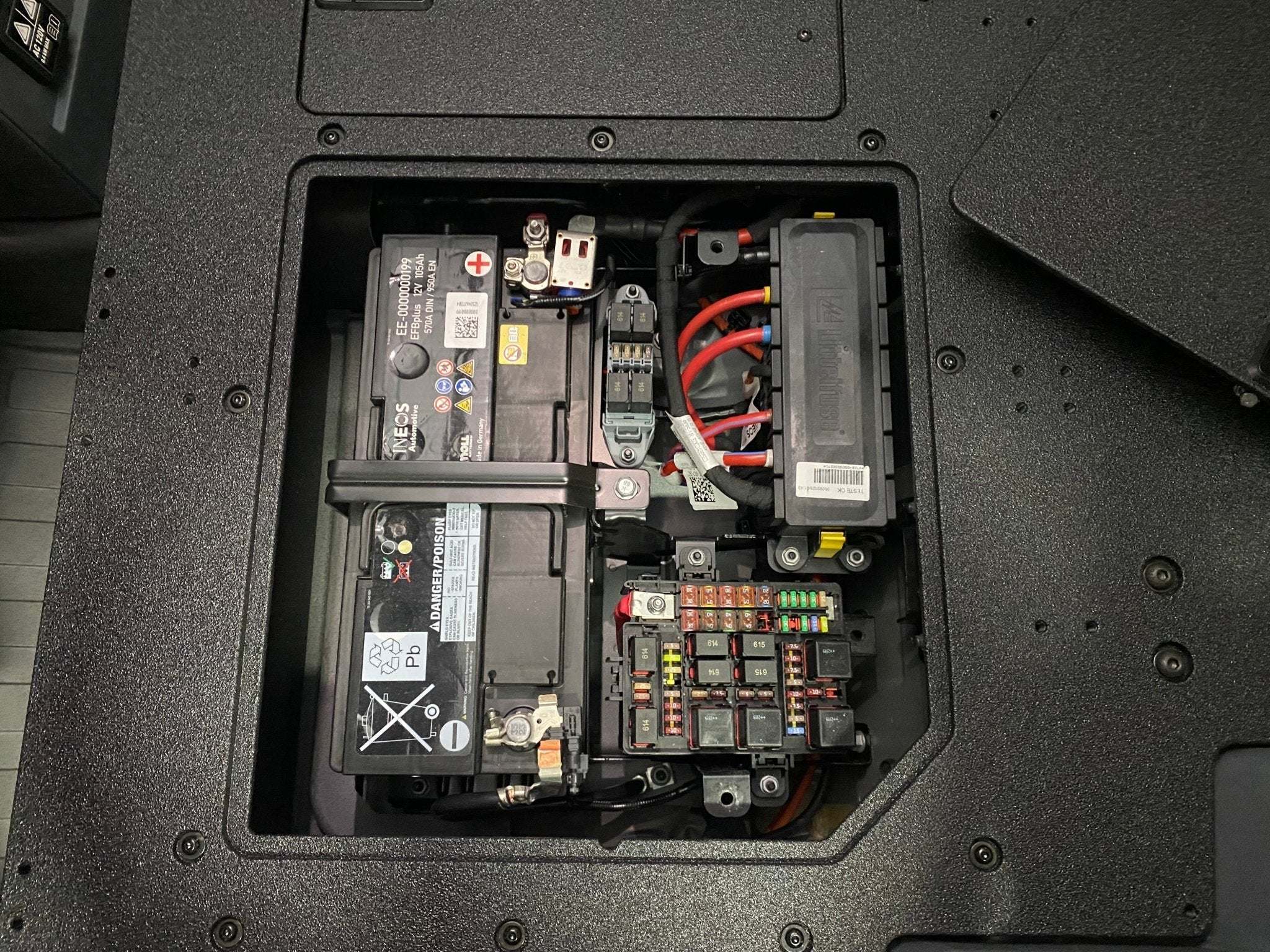 Grenadier Explore Series - Second Row Seat Delete Plate System - Image 9