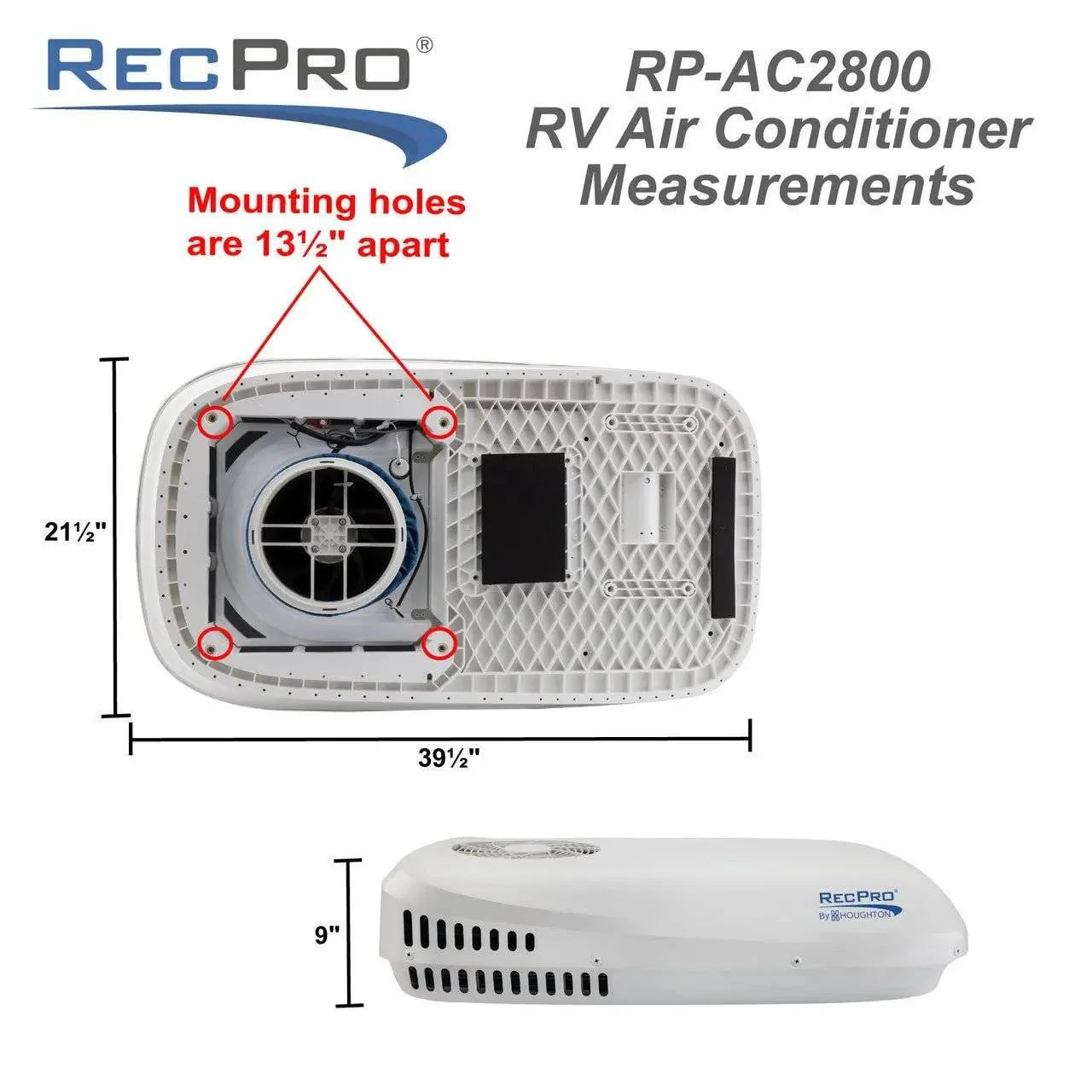 RV Air Conditioner : 9.5k Quiet Low Profile - Image 11