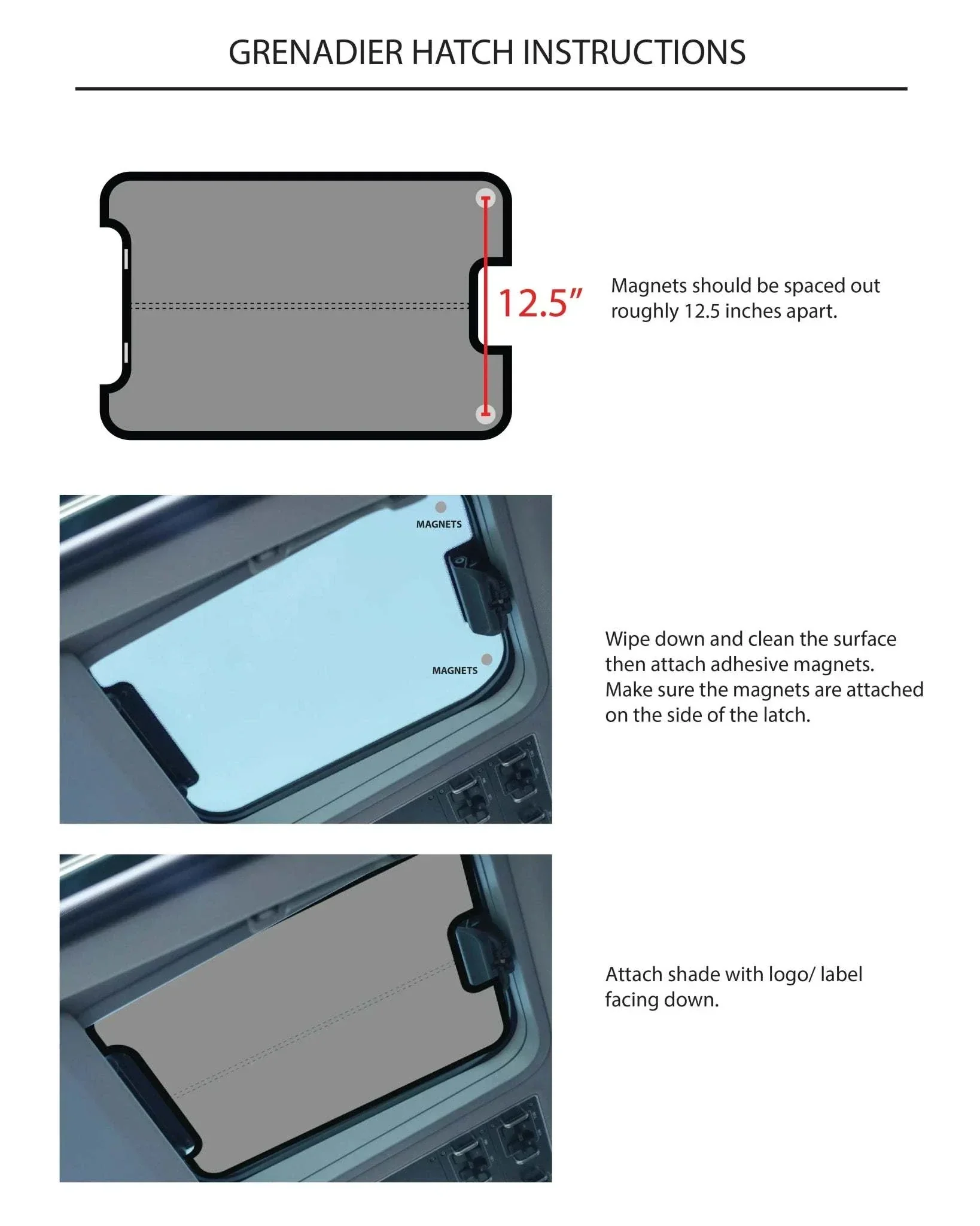 Safari Insulated Window Shades for INEOS Grenadier - Image 7